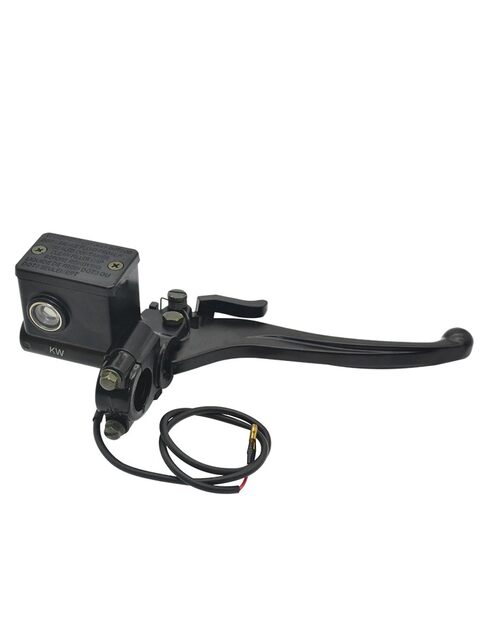 Electric tricycle brake pump front and rear left and right disc brake upper pump with parking lock handbrake oil pump brake hydraulic caliper