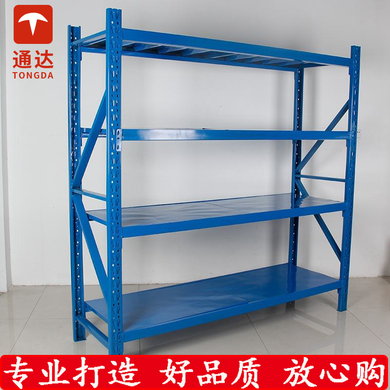 Shelf Warehouse Heavy Duty Medium Duty Home Rack Light Duty Shelf Display Rack Heavy Factory Iron Rack Clothing