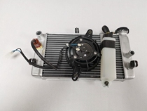 Earth Eagle King 350CC Double-cylinder water tank R3 Small Ninja Yongyuan War Hayabusa Moto radiator water tank Water cooling tank