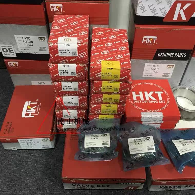 VolvoEC360B VolvoEC360B D12D engine components Four matching piston ring size tile camshaft tile digger