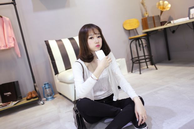 Áo len nữ mùa hè mới cho phụ nữ áo len mỏng Phần khăn choàng dài tay Hàn Quốc ngoài điều hòa chống nắng áo len áo len ao khoac len