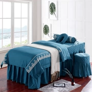 Wo quang phổ của một gia đình điều trị bedspread vẻ đẹp vẻ đẹp thẩm mỹ viện Bốn bông giường massage đặc biệt đặt ra một mảnh duy nhất của khăn trải giường cotton - Trang bị tấm