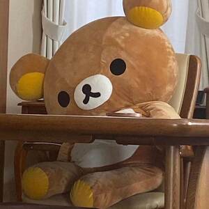 In-Stock Extra-Large Rilakkuma Plush Toy, Cute Standing Version, Free Shipping
