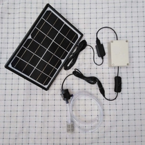 Solar energy USB small pumping pump Fountain rockery fish tank filter household diving oxygenation circulation pumping pump Mini