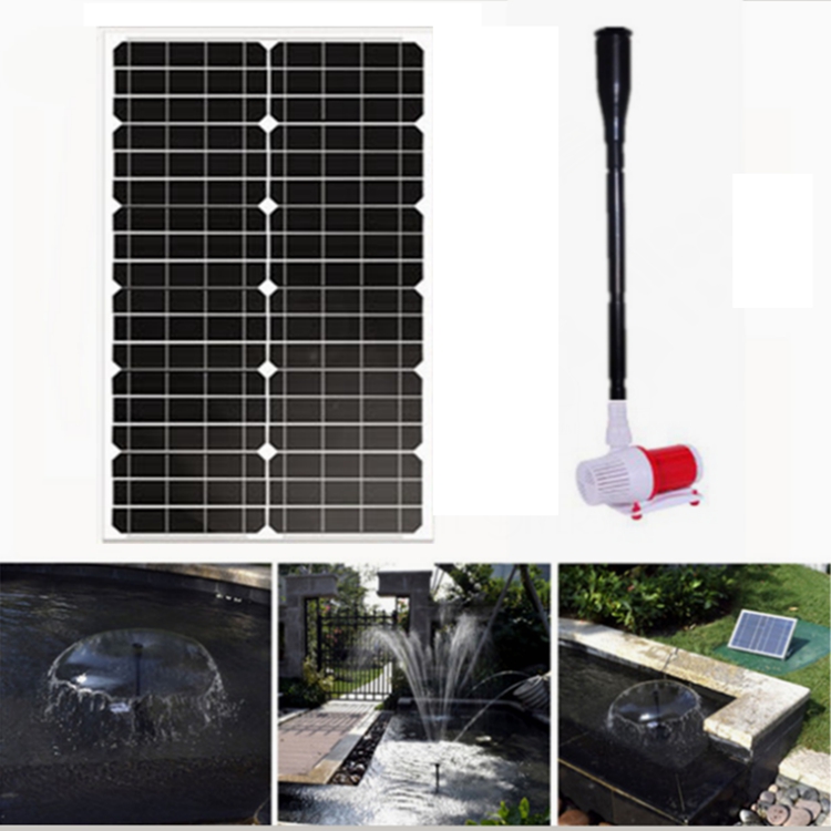 Solar Fountain Water Pump Oxygenation Building Fake Mountain Water Jet Pool Fish Pool Mushroom Shower Nozzle Fountain Outdoor