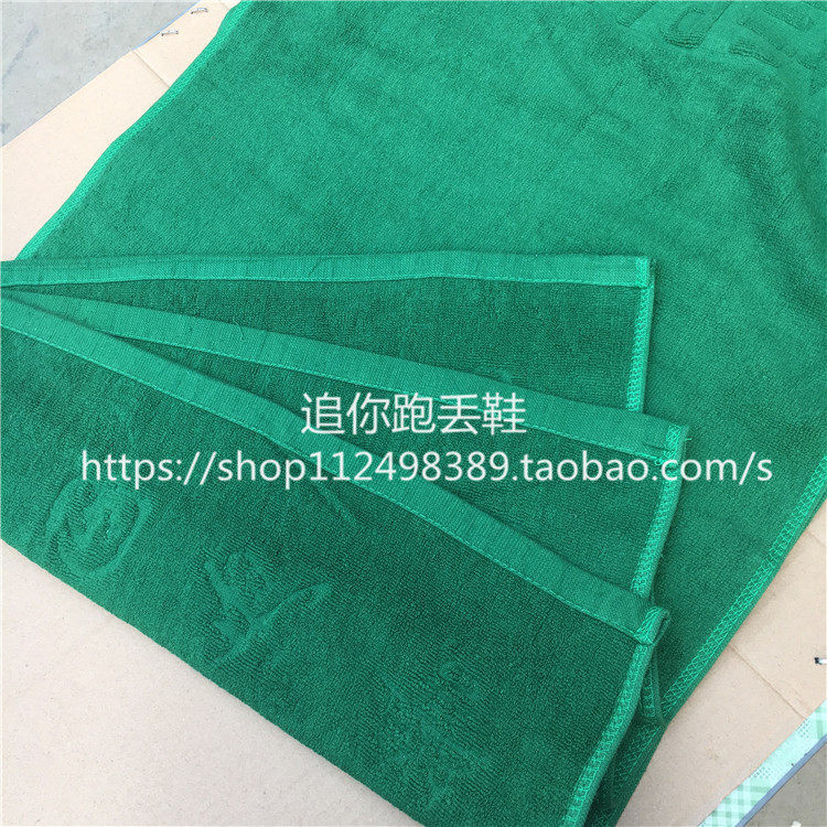 Customize the olive green housekeeping pure cotton pillow towel