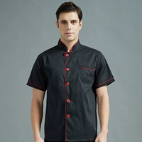 Короткие черные красные края