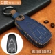 C Type- 【Smart Three Bonds】 Crazy Horse Leather Blue