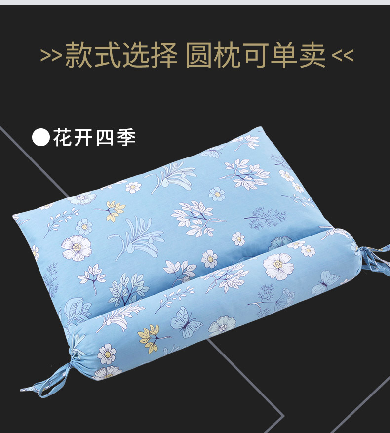 Cổ tử cung gối người lớn kiều mạch gối cổ gối tròn gối hình trụ sức khỏe cổ gối nữ sinh viên kẹo tròn gối ngủ