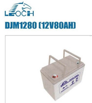 Manufacturer low price direct sales LEOCH haircut DJM1280 12V80AH backup power direct current screen electric cabinet storage battery