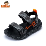 Детские сандалии для мальчиков, пляжная обувь, летняя дышащая спортивная обувь, 2021 года