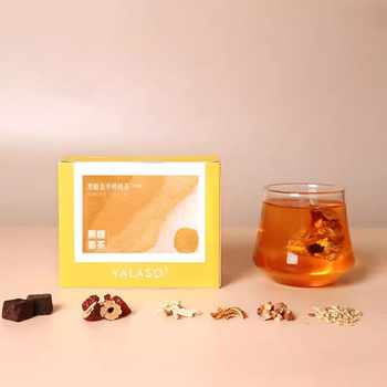 5袋！呀啦嗦黑糖姜枣暖暖茶精装券后3.8元包邮