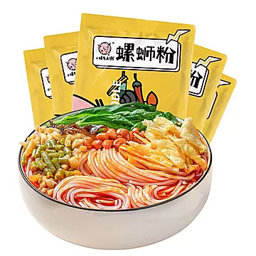 小猪有点饿广西柳州螺蛳粉300g*5