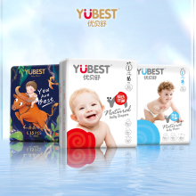 优贝舒超薄透气纸尿裤一体拉拉裤22片