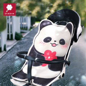 婴儿推车凉席安全座椅凉垫子夏季通用冰丝遛娃神器宝宝餐椅车凉席
