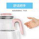 Quanantang constant temperature milk regulator baby milk dispenser health pot glass single pot with lid