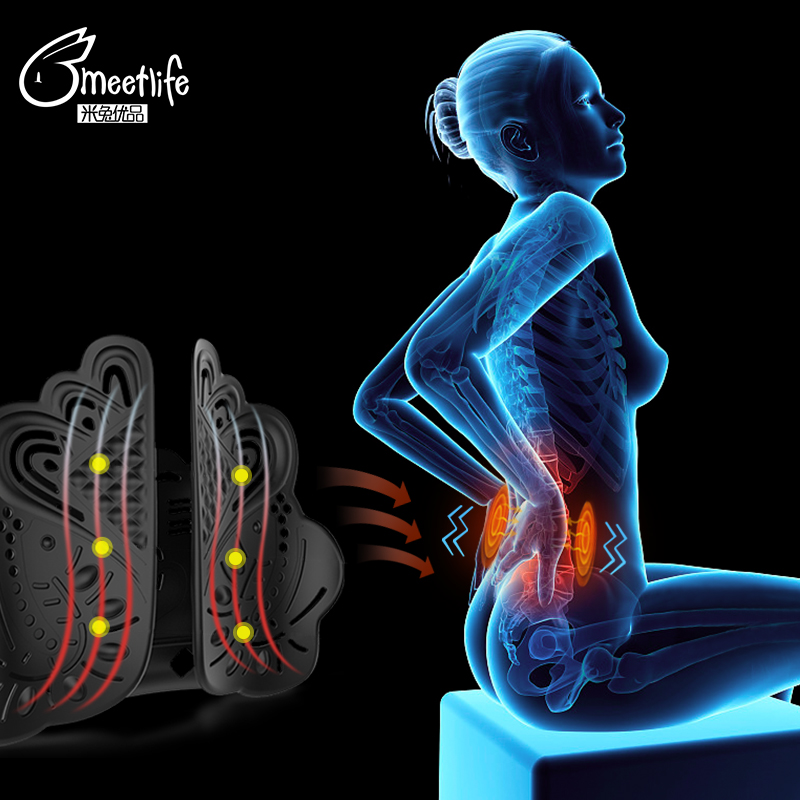 平衡养生腰垫人体工学办公室汽车腰靠车用靠垫靠背护腰四季透气