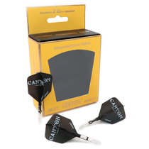 CUESOUL Q獣 Chinese dart player Mo Shuyong customized the same one-piece two-color large square dart wing dart tail