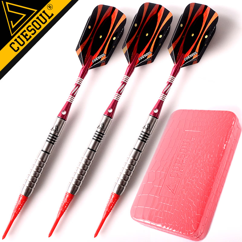 CUESOUL3 tungsten steel competition grade flying mark bar club indoor professional soft target electronic dart set