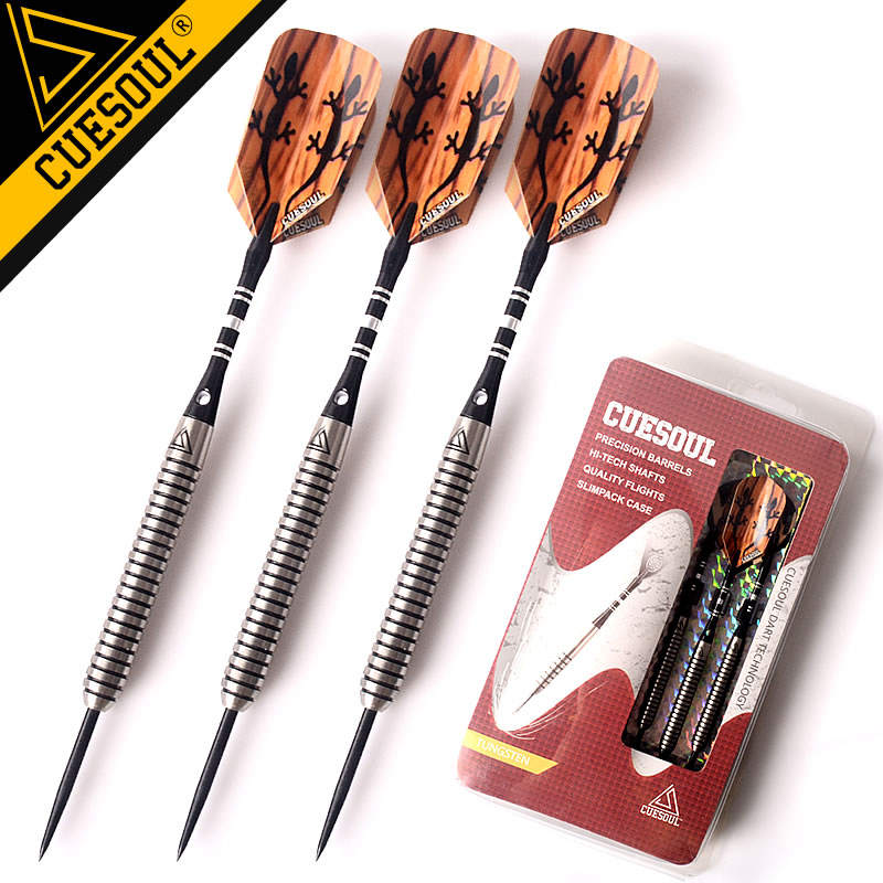 CUESOUL q-beast 3-pack 27g hard tungsten steel dart needle professional competition grade durable anti-fall dart set
