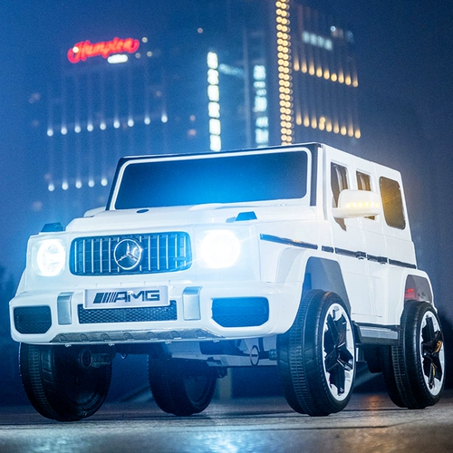 Mercedes Benz, электрический электромобиль с сидением, детская игрушка для двоих, большой детский транспорт, дистанционное управление