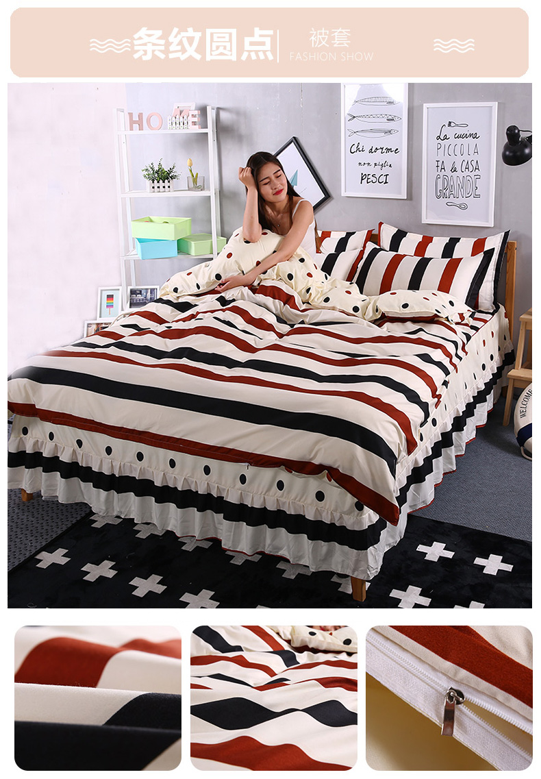 Moonman quilt cover đơn 150 200 220 ký túc xá đại học với 1.5 1.8 2 m m mui xe đôi