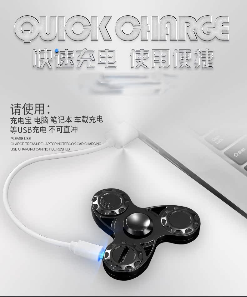 Đầu ngón tay nhẹ hơn sạc USB cá tính sáng tạo điện gió thuốc lá bật lửa máy tùy chỉnh để gửi bạn trai bật lửa cricket