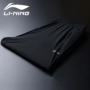 Quần Li Ning nam mùa hè mỏng phần lò xo thẳng thẳng lỏng lẻo nhanh khô nhanh quần dài dệt dệt - Quần thể thao quần adidas nữ 3 sọc