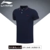 Li Ning áo ngắn tay áo sơ mi thể thao nam 2018 mới cho nam ve áo mùa hè đan áo thể thao giản dị Áo polo thể thao