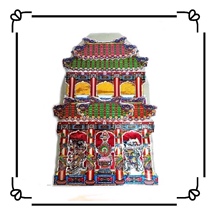 Festive Supplies Handmade Aluminum Paper Robe aluminium kiosk Double aluminium pavilions Divinity Double aluminium pavilions 10 Double aluminium pavilions
