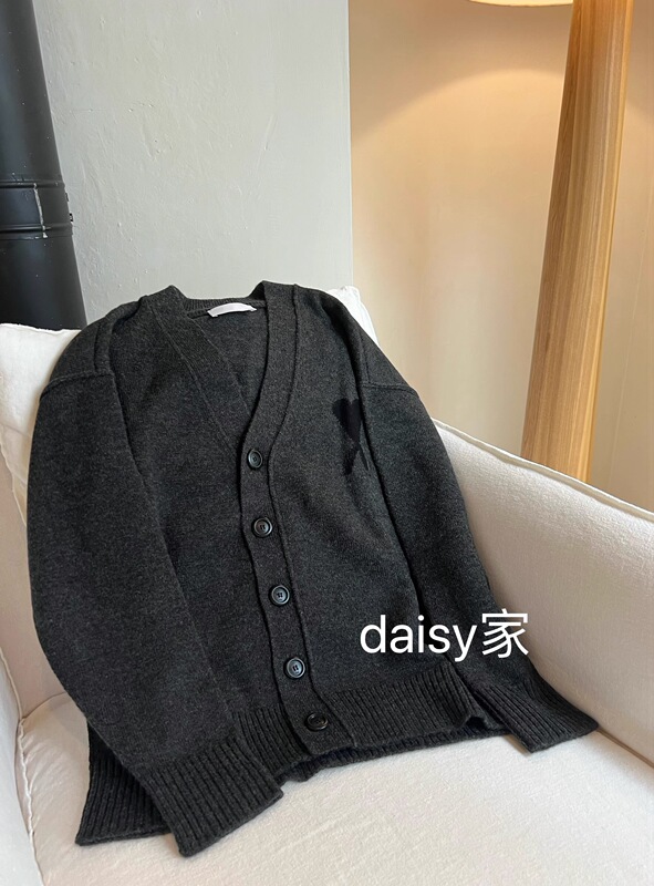 Autumn and Winter New Korean Style Loose Heart-Shaped Lazy Style Women's Sweater Versatile Knitted Cardigan Top