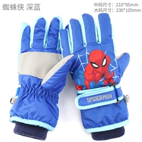 [Пряжка против потери, регулируемое запястье] Модель Человека-Паука, синяя