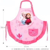 Дисней, детские нарукавники, комплект, нагрудник, детский фартук для рисования для еды без рукавов, сзади на завязках