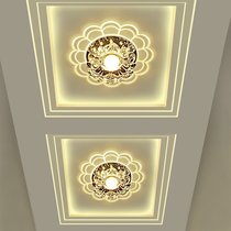 Creative LED downlight Ceiling aisle light Corridor crystal light Entrance light Balcony personality aisle light Modern and simple