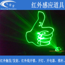 Infrared diffuse reflection prop shielded reflex switch barrier triggering live-action secret room escape prop organ