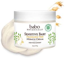 крем для рук 包邮现货美国babo botanicals婴儿儿童奇迹滋润霜保湿面霜 57g