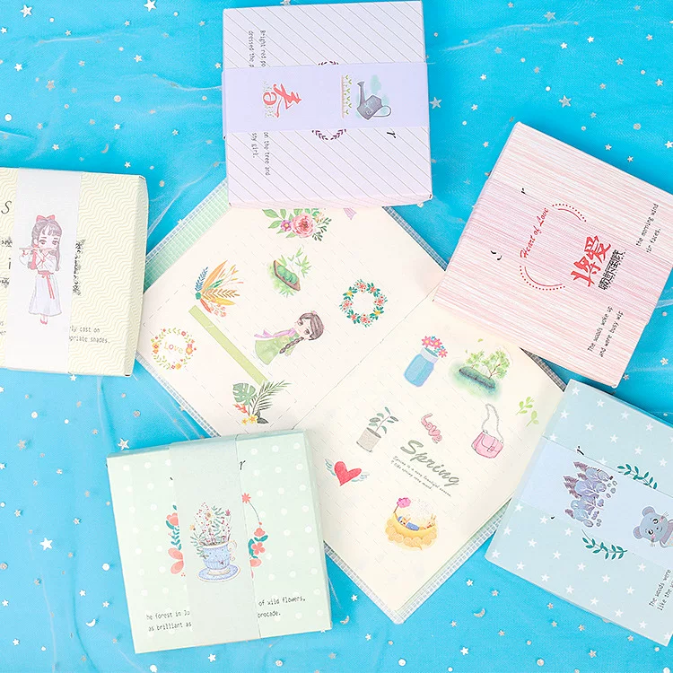 Cute sticker, stickers for students, gift box