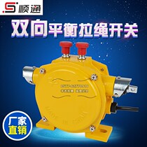 HFKLT2-2 bidirectional balance drawstring switch KLT2-II self-locking manual reset bidirectional drawstring switch KLSS