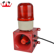 Spot channel safety early warning device QR-RTDYJ-220 multi-function sound and light alarm three-tone adjustable