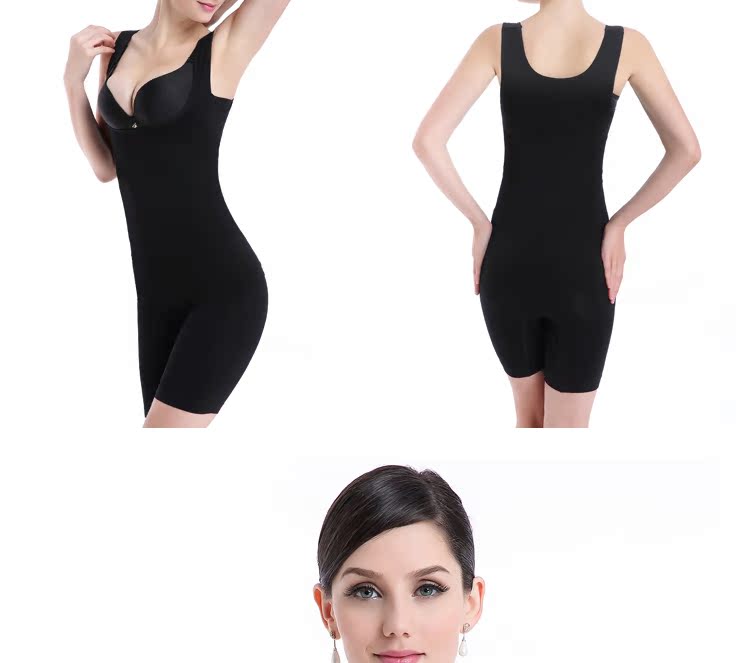 Vẻ đẹp quần áo phù hợp với nữ chặt chẽ cơ thể giảm béo bụng bụng sau sinh cơ thể hình đồ lót bộ chia mùa hè phương tiện truyền thông phần mỏng đồ lót hàng hiệu