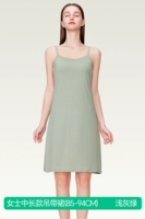 Юбка-подтяжка [версия средней длины] светло-серо-зеленая