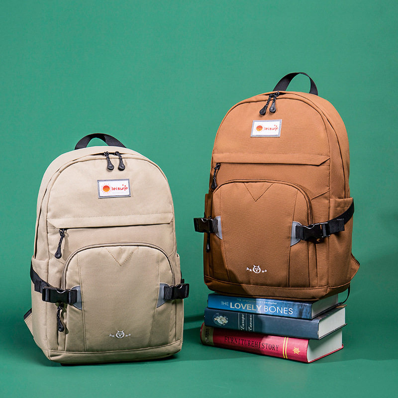 Backpack middle school students large-capacity computer backpack Mori retro junior high school college students schoolbag female Korean version high school students