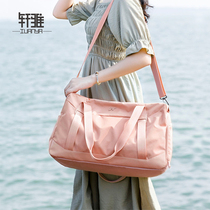 Travel bag Foldable luggage bag Portable storage bag Female large-capacity duffel bag Male short-distance tote bag Travel bag