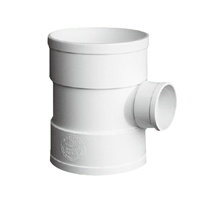 Smoke exhaust pipeline three-way PVC pipe three-way 110*75 160*75 200*75 manufacturers direct sales