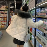 Корсет с пухом, глянцевый короткий пуховик, модная куртка, 2020, в корейском стиле, подходит для подростков