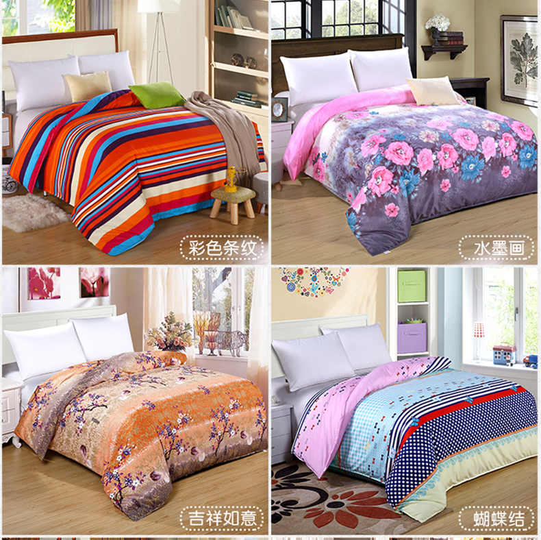 Quilt cover mảnh duy nhất 1.5 1.6 2.0 m meter mùa hè duy nhất 200x230 ký túc xá sinh viên 1.8x2.0 đôi quilt cover