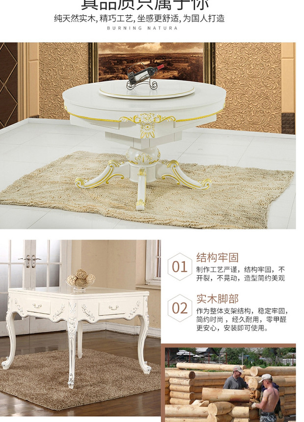 Tết trung thu mới máy gỗ mạt chược châu Âu hoàn toàn tự động bàn gia đình gấp tròn bàn mạt chược giả đá cẩm thạch - Các lớp học Mạt chược / Cờ vua / giáo dục bộ cờ vua cao cấp