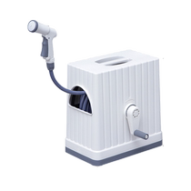 Garden watering vegetable sprinkler truck Alice multi-functional gardening water gun head 20 30m water truck stand set