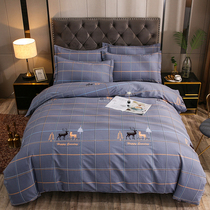 Pure cotton quilt cover single-piece twill double 200 × 230 single 1 6 × 2 1 custom cotton quilt cover