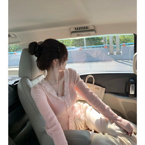 Кружевной дизайнерский базовый приятный телу шерстяной свитер, тренд сезона